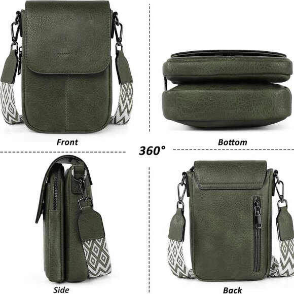 Small Crossbody Bags for Women, Small Purses for Women with Card Slots Phone Pur - Picture 6 of 6